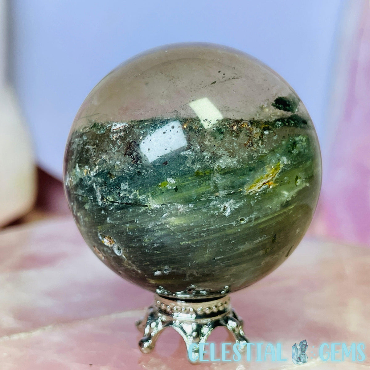 Garden Quartz Small Sphere E