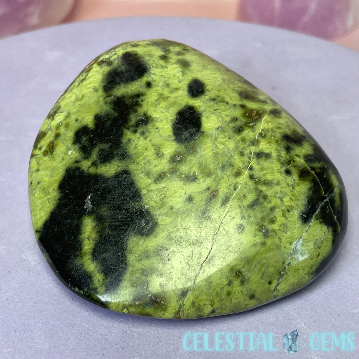 Leopard Serpentine Palmstone