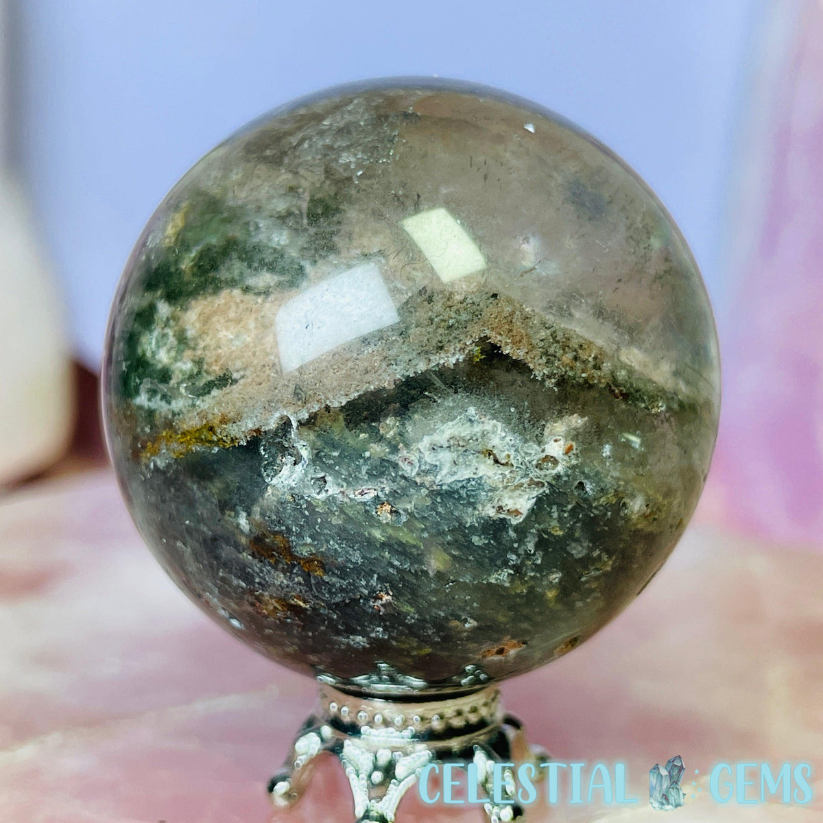 Garden Quartz Small Sphere E