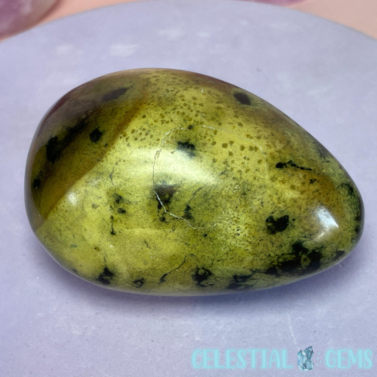 Leopard Serpentine Palmstone