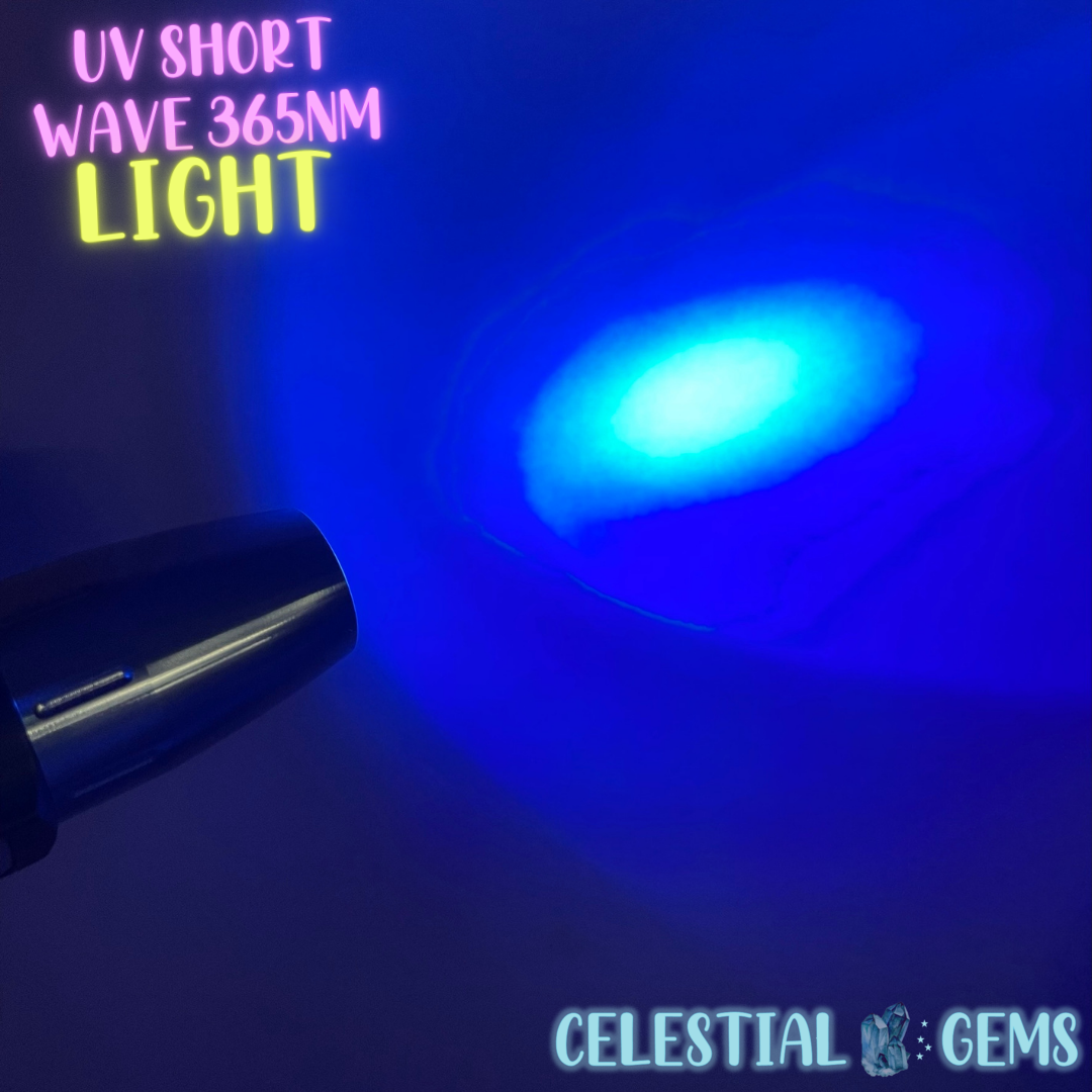 Gem Torch 6-in-1 Rechargeable Light - UV Short Wave/UV Long Wave/White/Yellow/Red/Blue