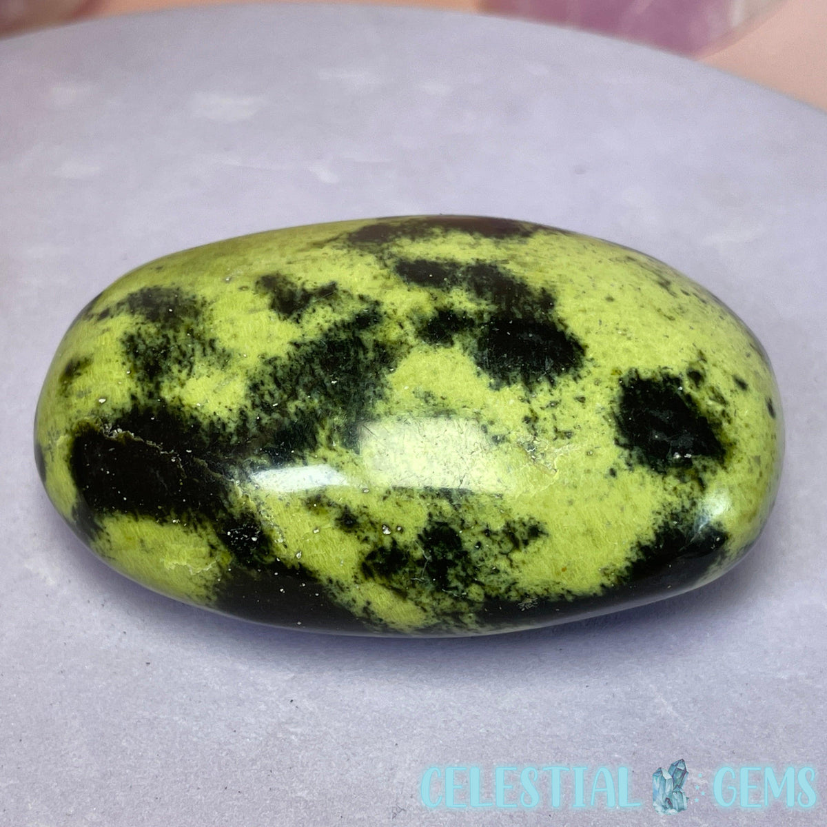 Leopard Serpentine Palmstone