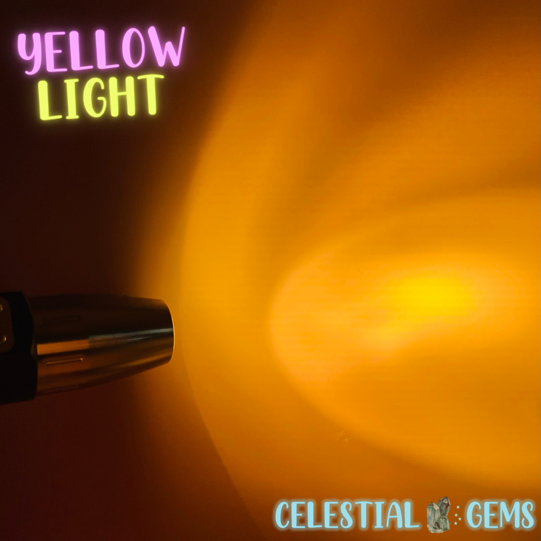 Gem Torch 6-in-1 Rechargeable Light - UV Short Wave/UV Long Wave/White/Yellow/Red/Blue