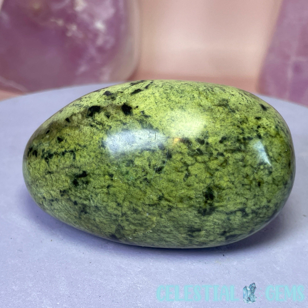 Leopard Serpentine Palmstone