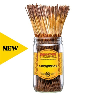 WildBerry Incense Traditional Stick (28cm) x50 - Cornbread