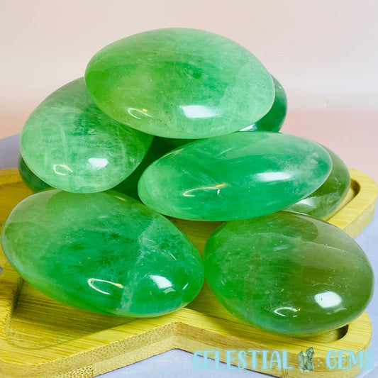 Green Fluorite Palmstone