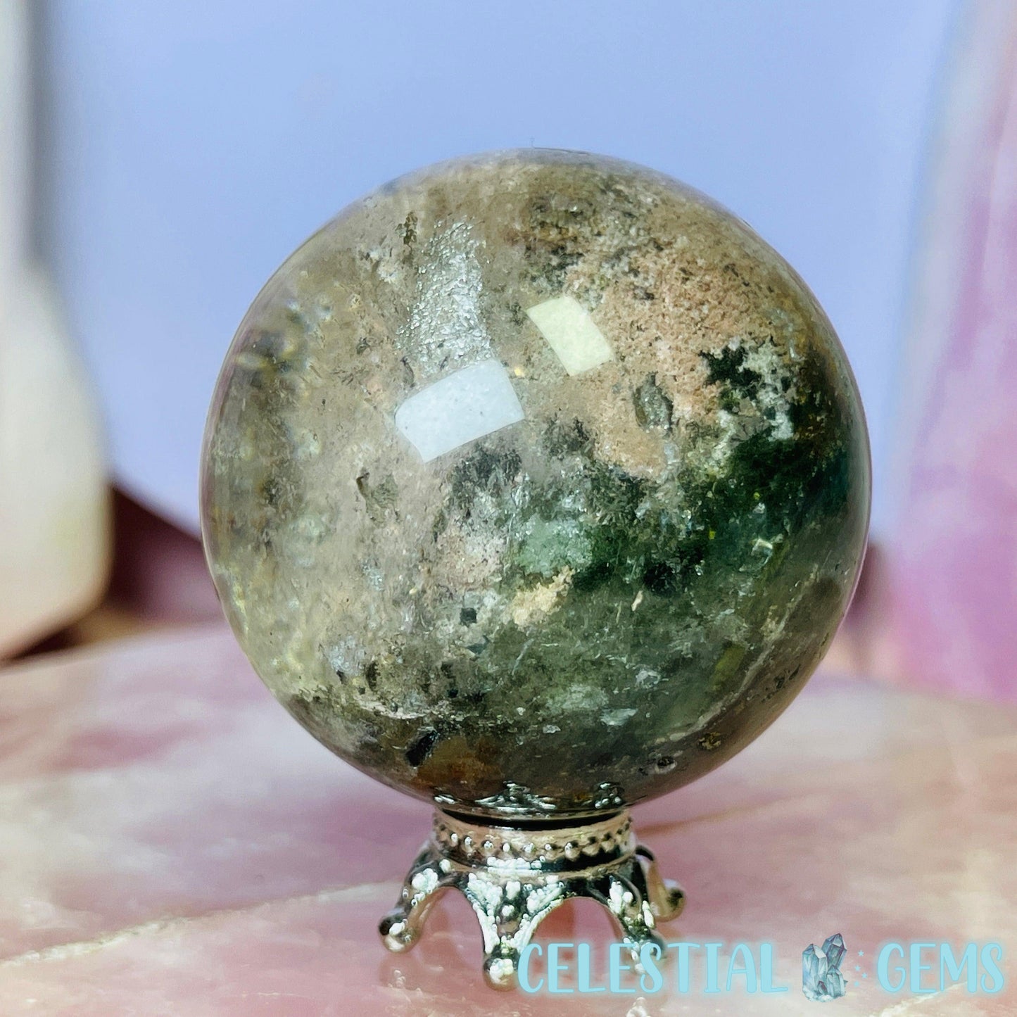 Garden Quartz Small Sphere E