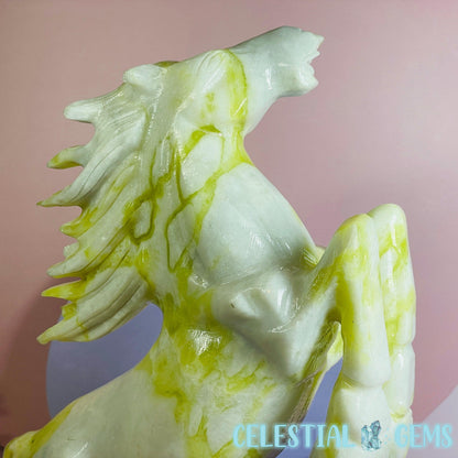 Lantian Jade Horse XL Carving B