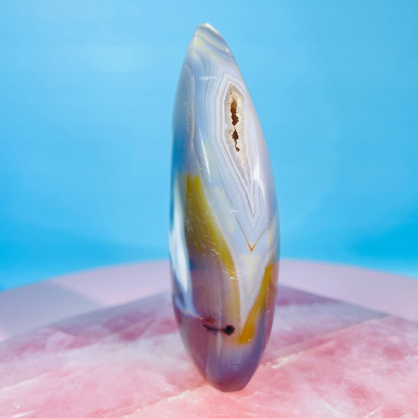 Orca Agate Small Flame Freeform