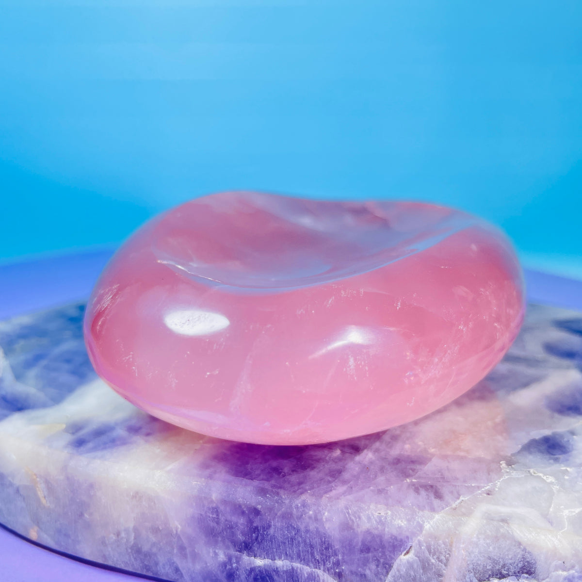 Rose Quartz Small Bowl / Dish