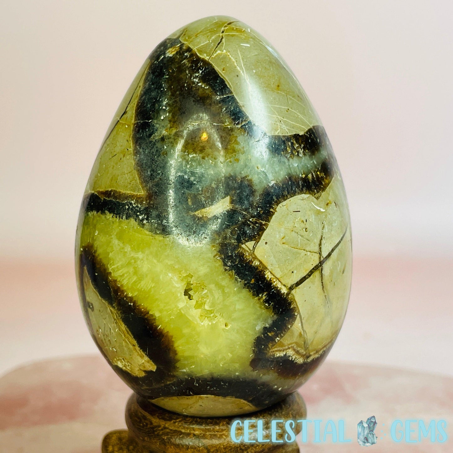 Septarian Jasper 'Dragon's Egg' Medium Carving