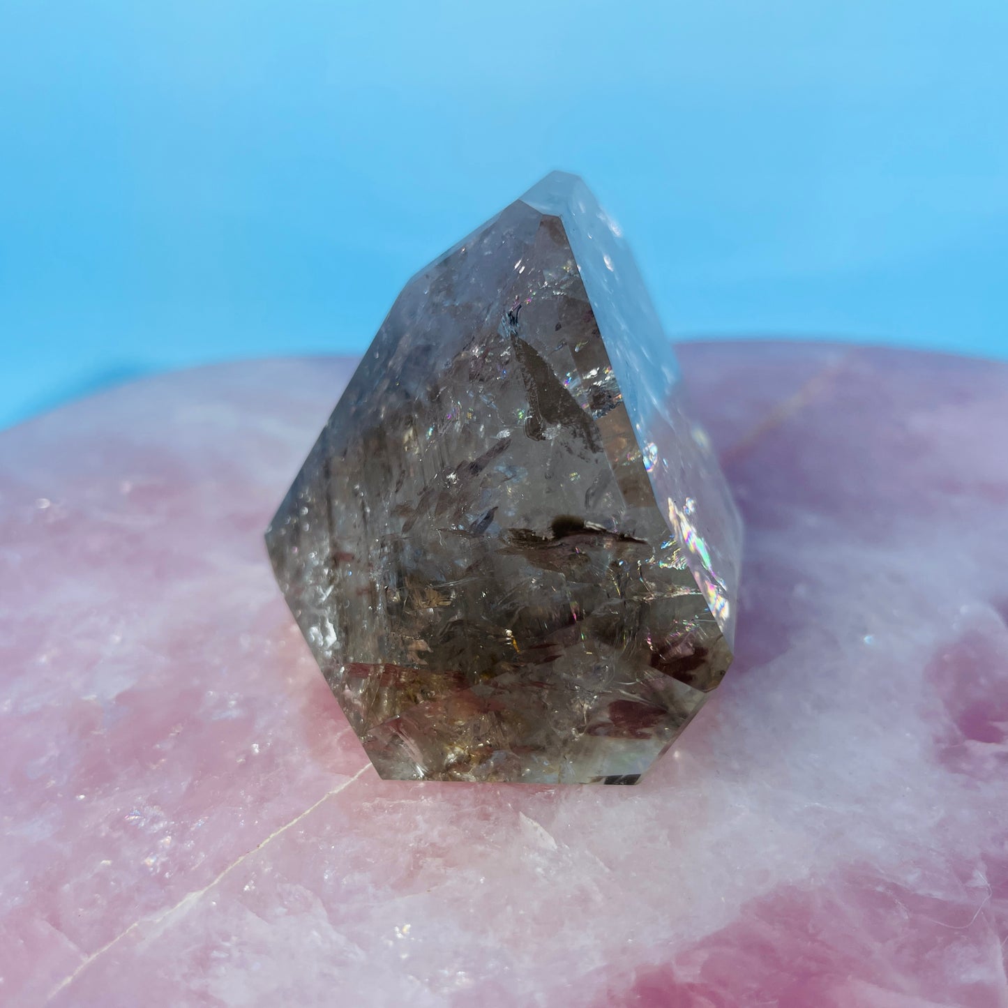 Skeletal Smoky Quartz Small Freeform (Video)