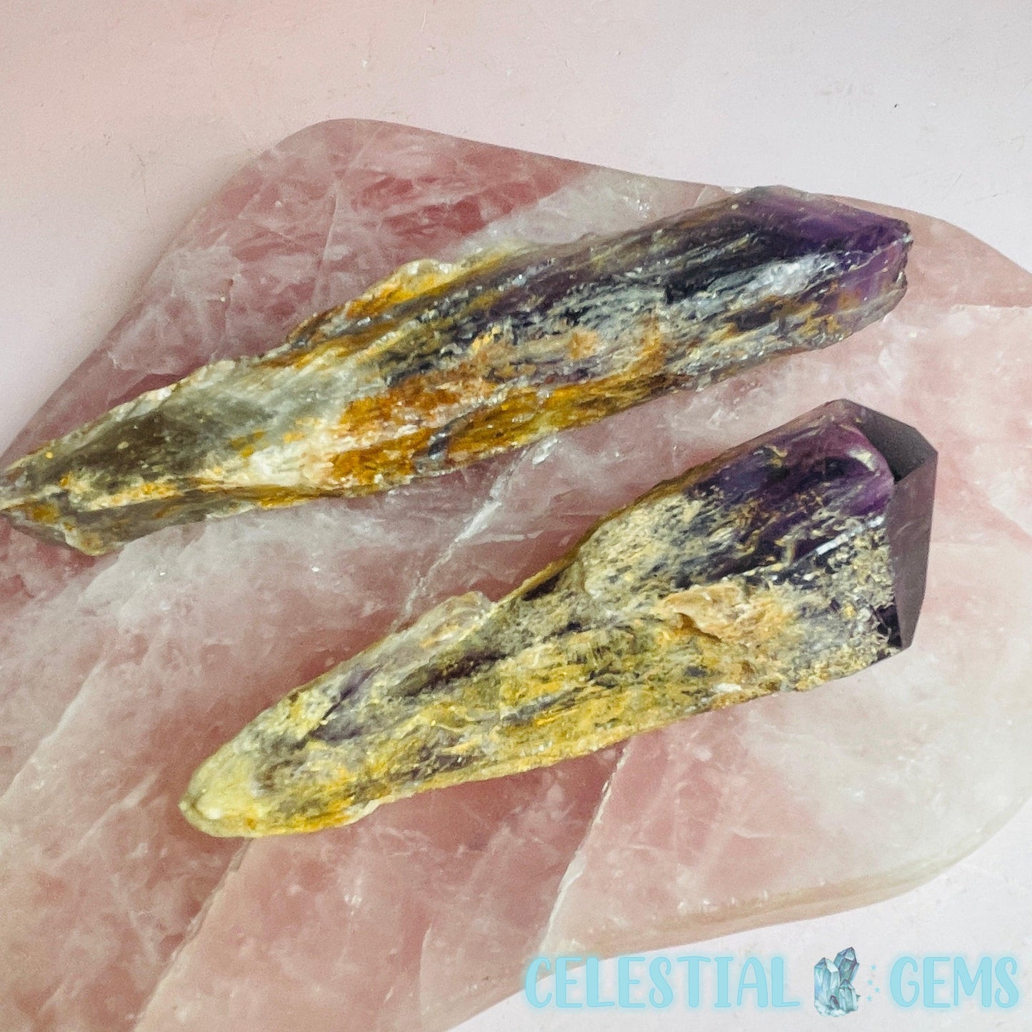 Amethyst Root Wand Long Small Point