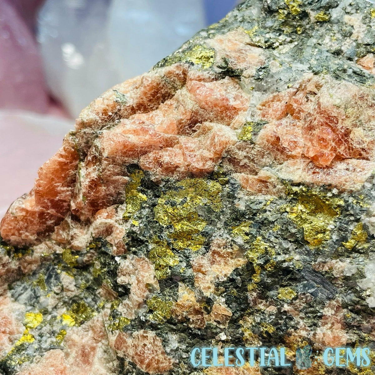 Rhodochrosite, Chalcopyrite, & Galena Chunk (1203g)