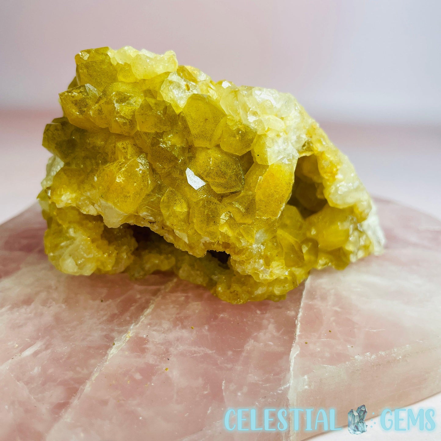 Golden Healer 'Limonite' Quartz Medium Cluster