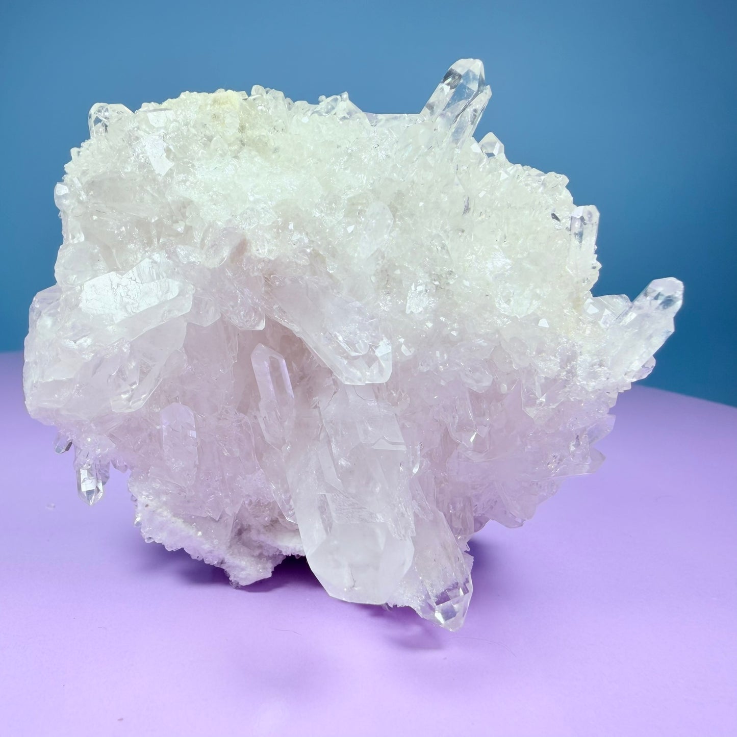 Clear Quartz Medium Cluster (Video)