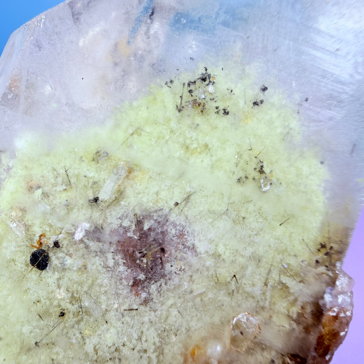 Sulfite Garden Quartz Natural Point