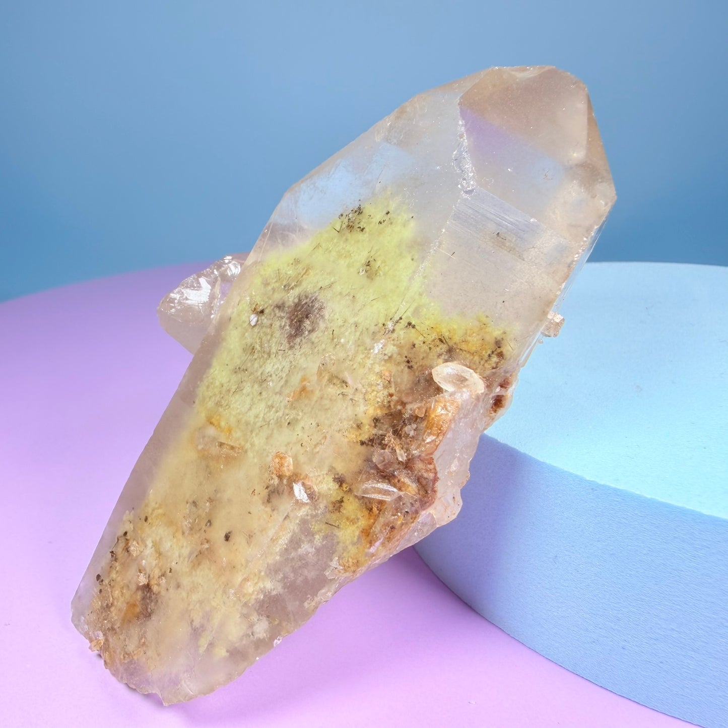 Sulfite Garden Quartz Natural Point
