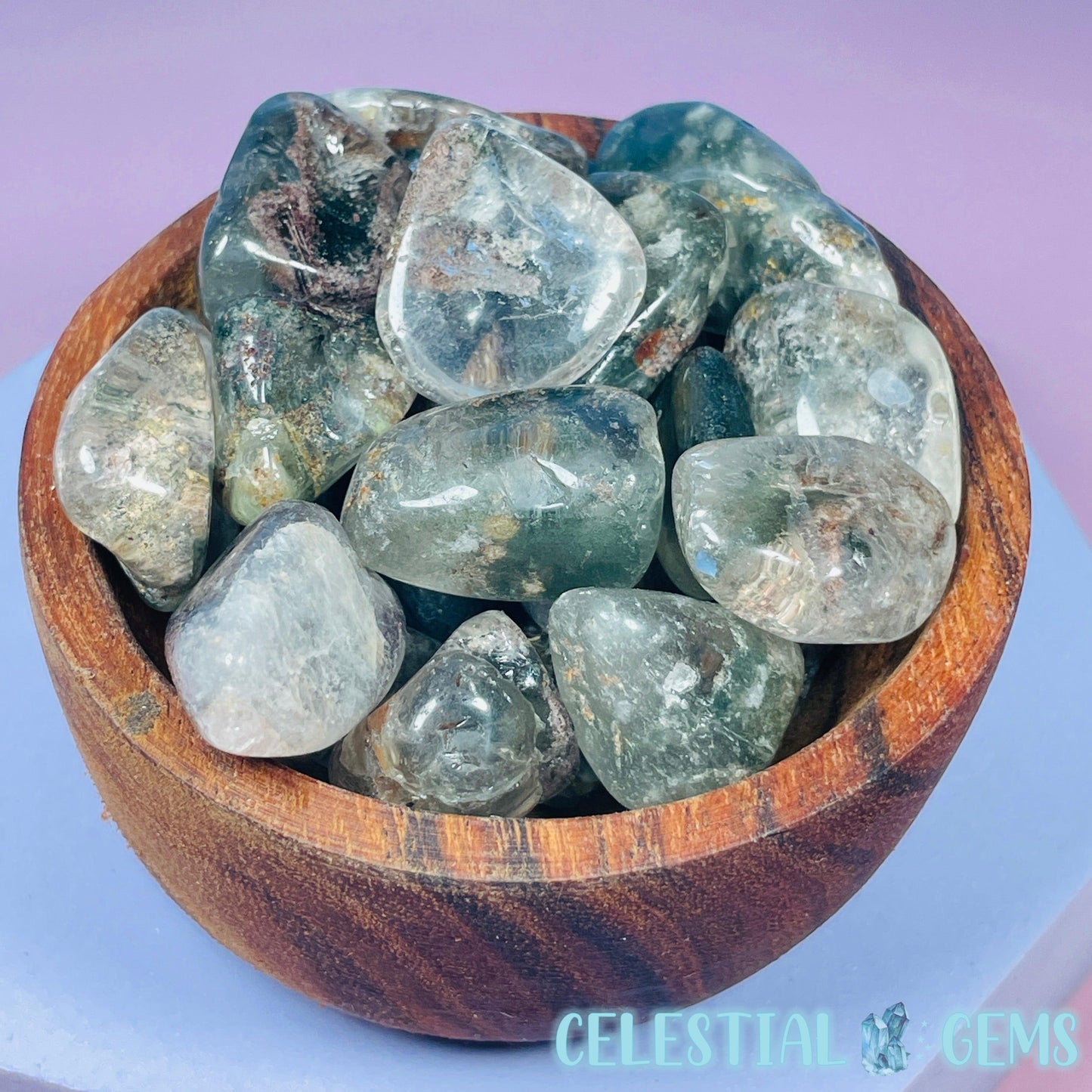 Garden Quartz (Lodolite) Small Tumble