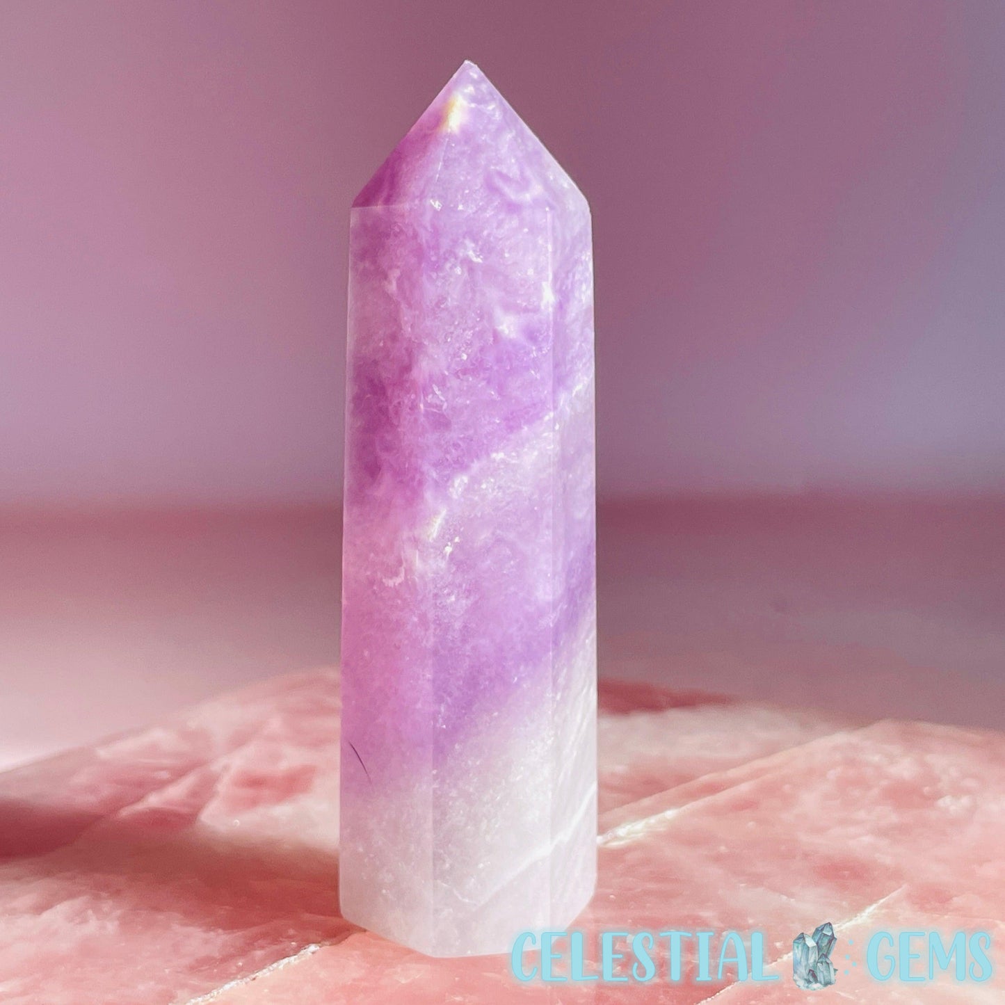Pink Fluorite Small Tower