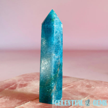 Blue Apatite Small Tower