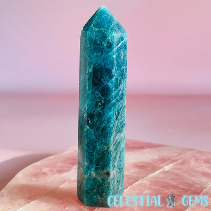 Blue Apatite Small Tower