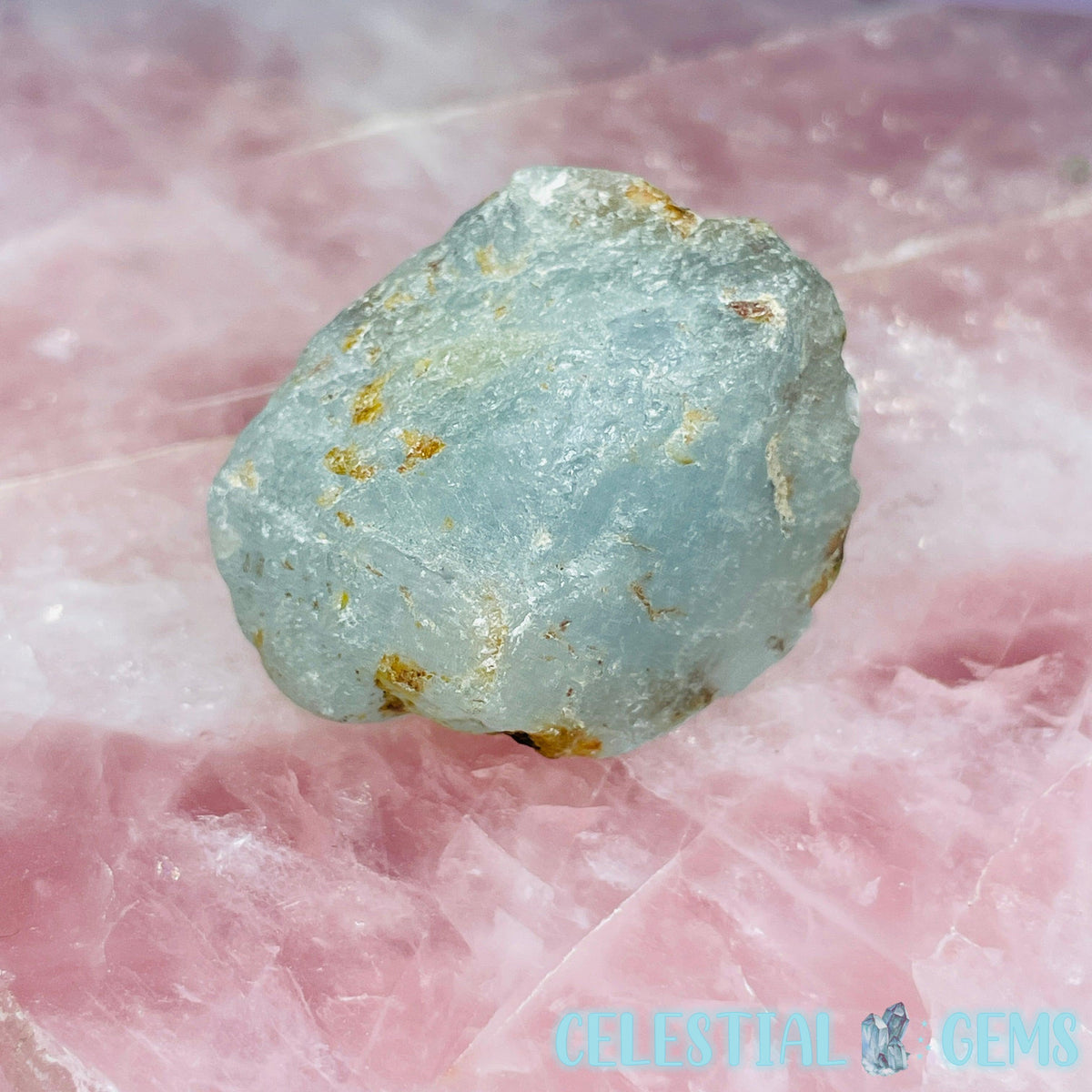 Sky Blue Topaz Natural Raw Crystal Specimen