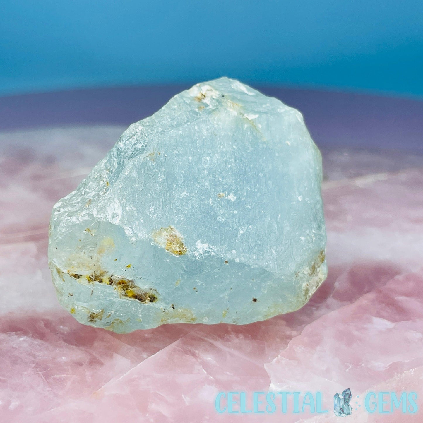 Sky Blue Topaz Natural Raw Crystal Specimen