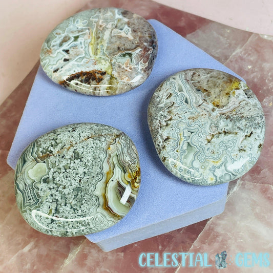 Mexican Crazy Lace Agate Flatstone
