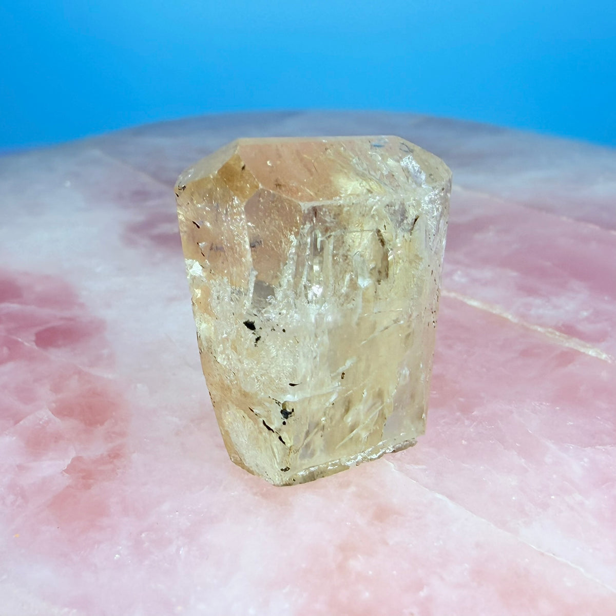 Champagne Topaz Large Crystal