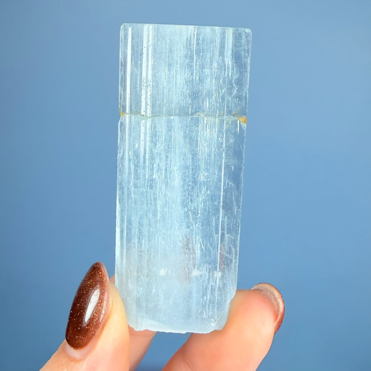 Aquamarine Large Crystal Specimen (Repaired)