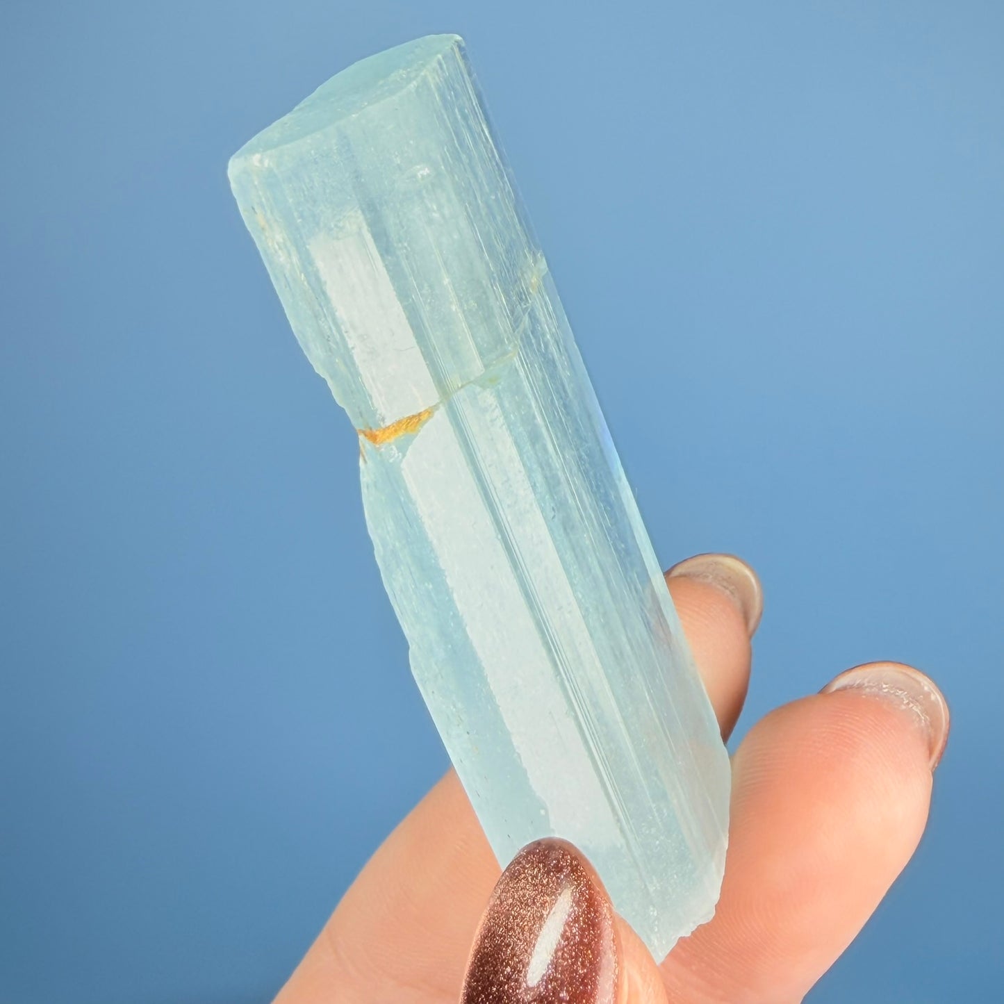 Aquamarine Large Crystal Specimen (Repaired)
