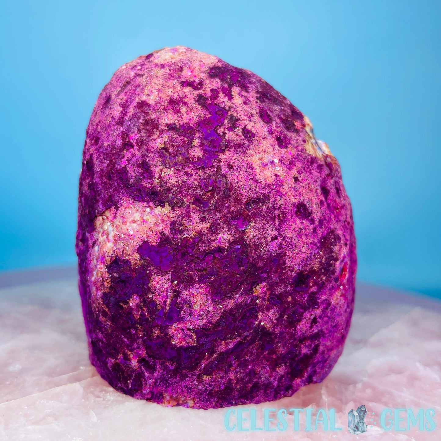 Pink Agate Semi-Polished Small Freeform