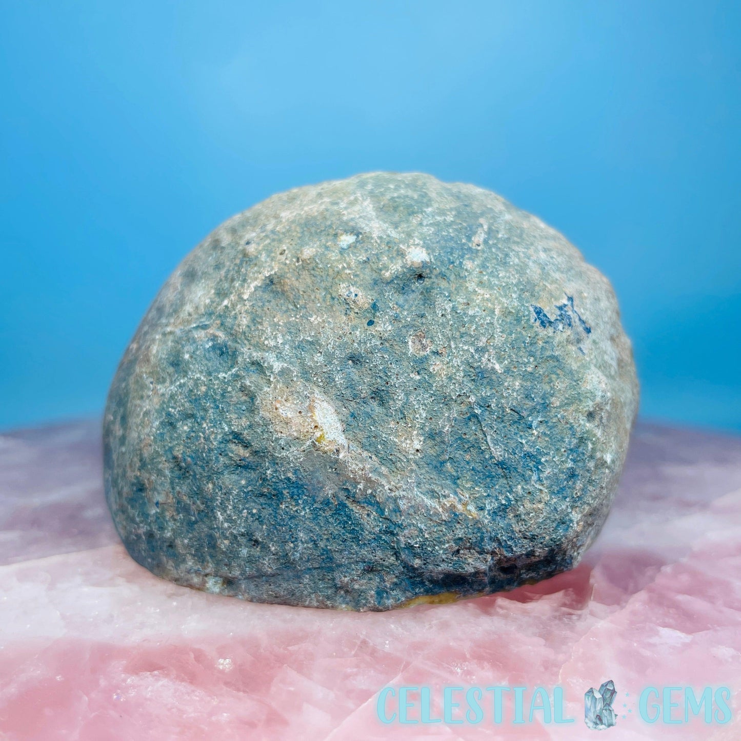 Blue Agate Semi-Polished Small Freeform