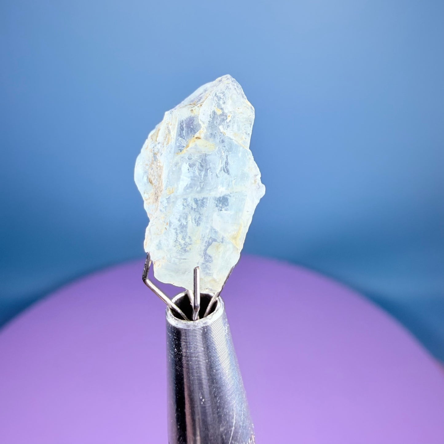 Sky Blue Topaz Crystal Specimen, Pakistan