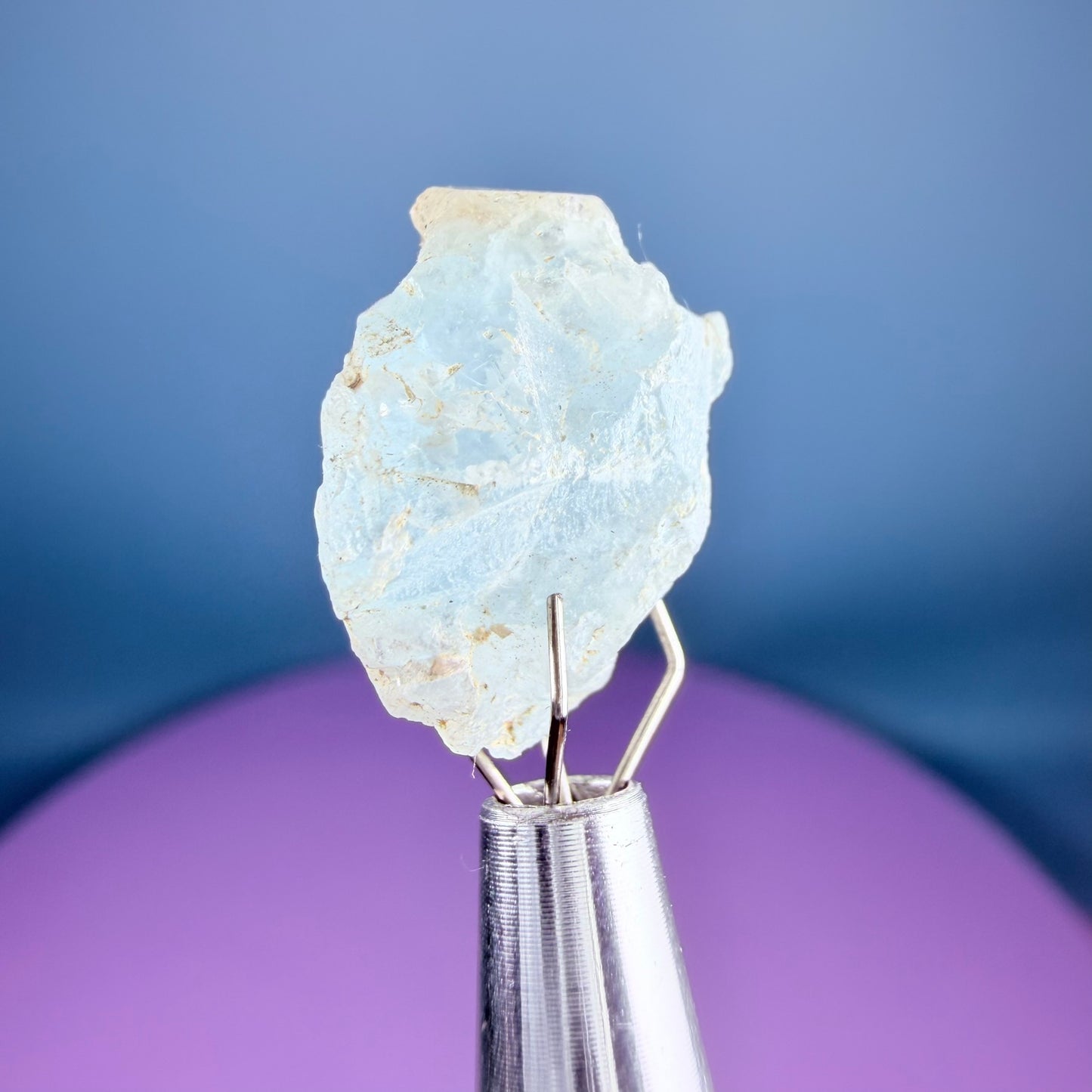 Sky Blue Topaz Crystal Specimen, Pakistan
