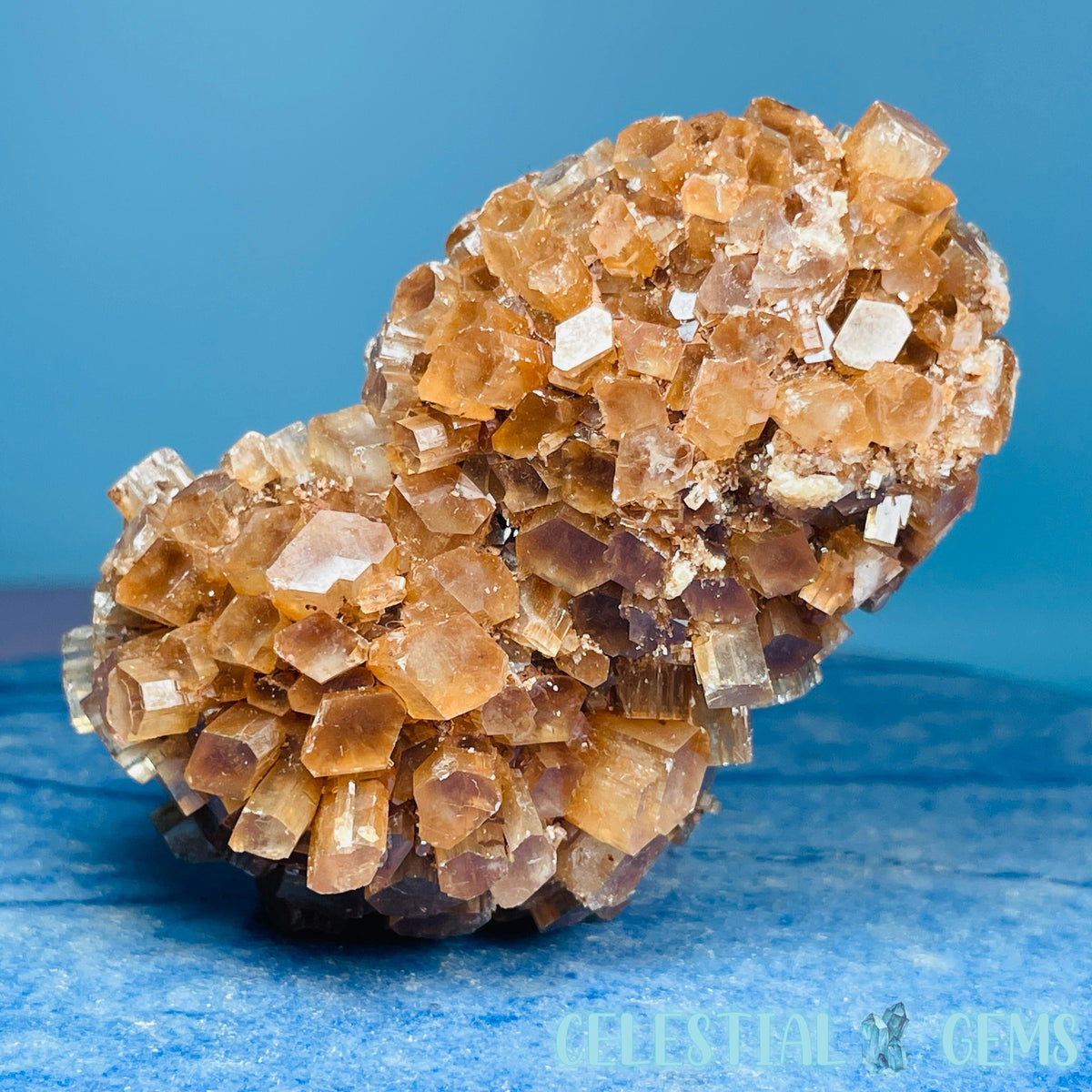 Red Star Aragonite Medium Cluster Specimen