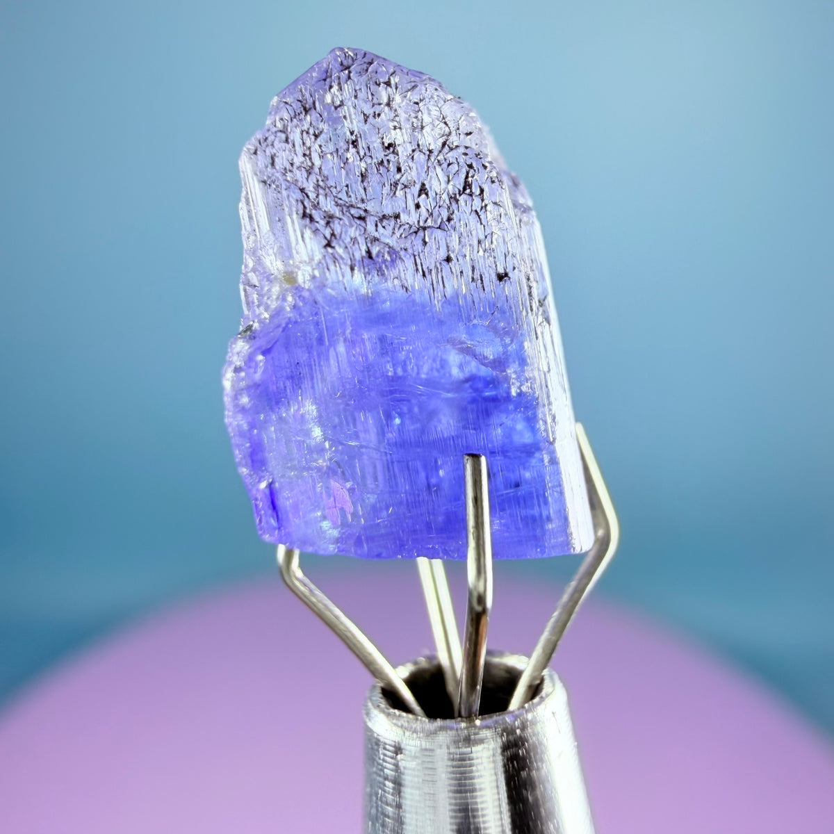 Rare Tanzanite High Grade Crystal Specimen in Box, Tanzania (Video)