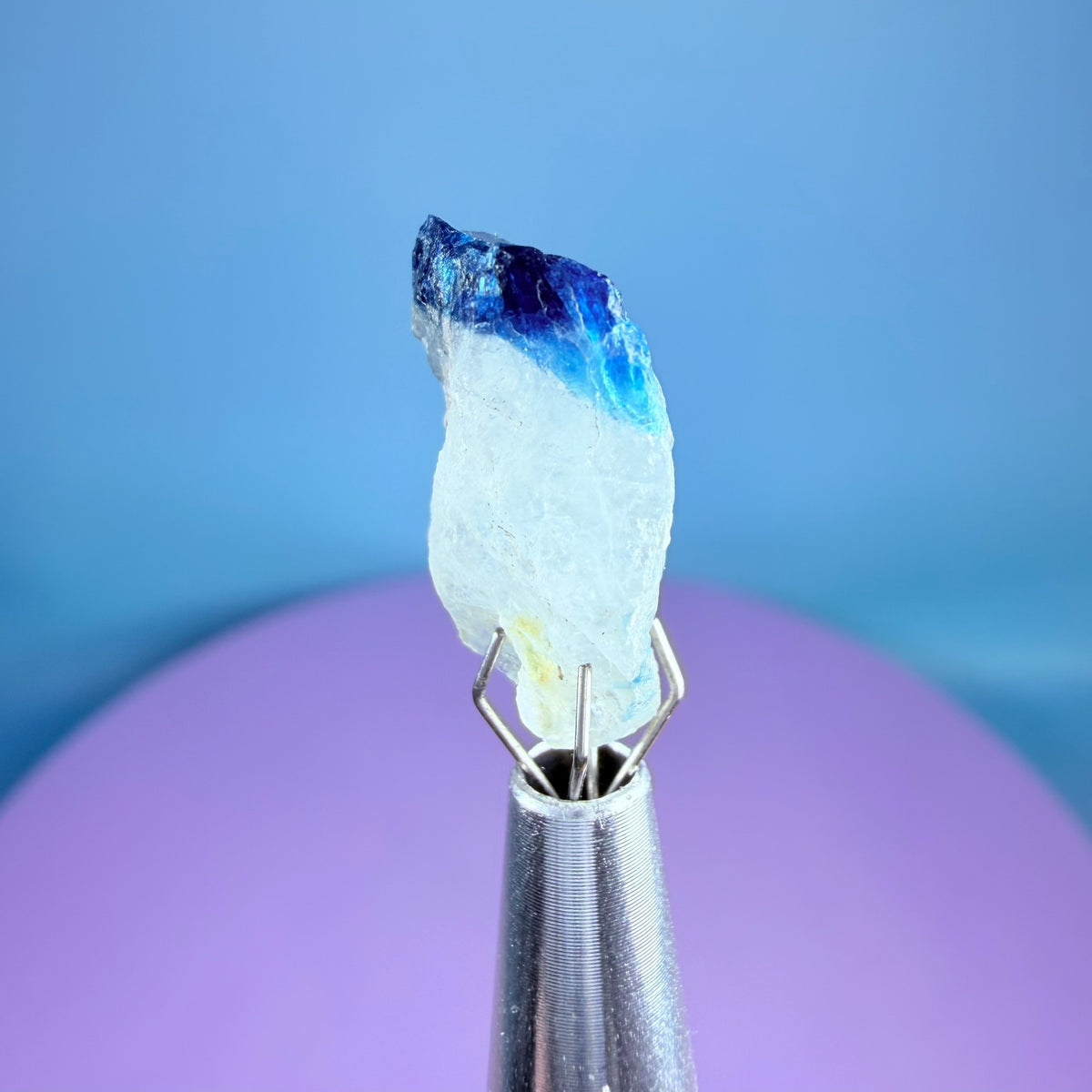 Rare Euclase Crystal Specimen in Pottle