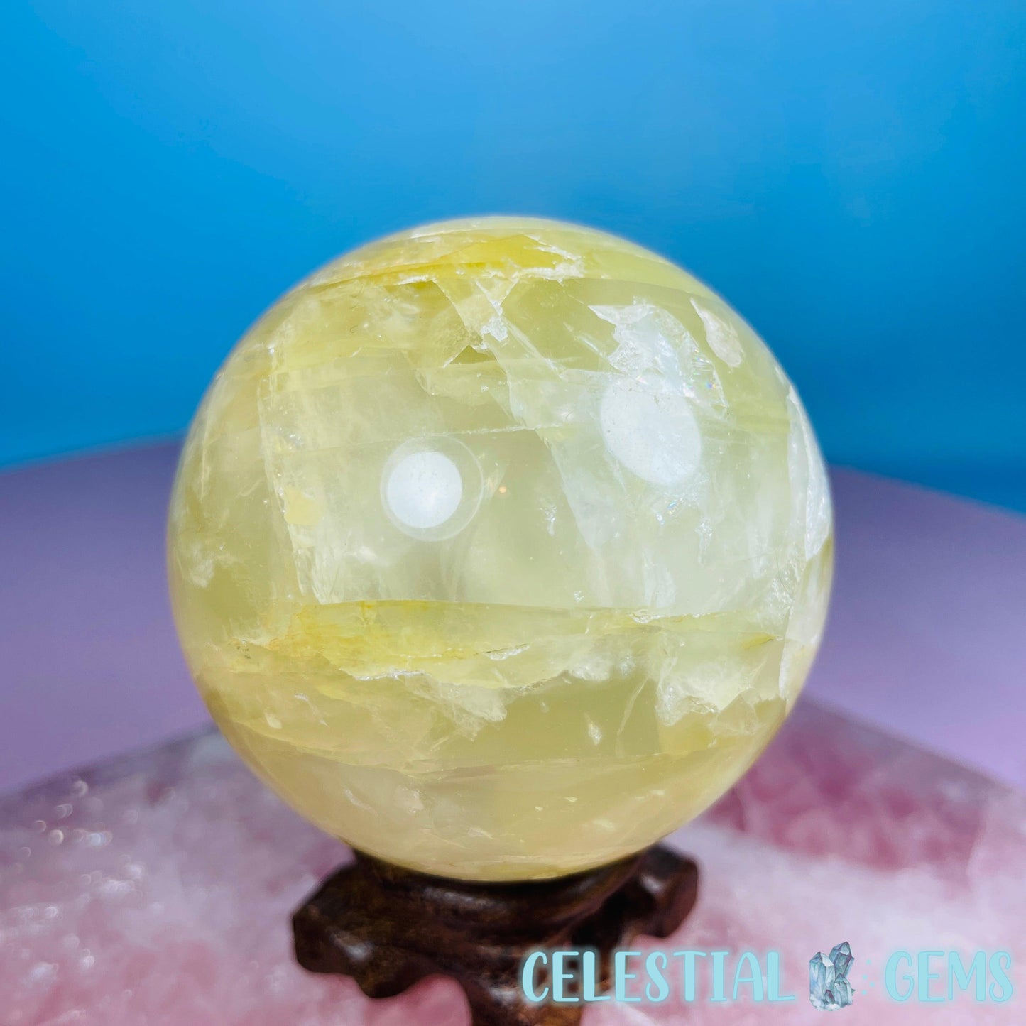 Golden Healer (Hematoid) Quartz Large Sphere