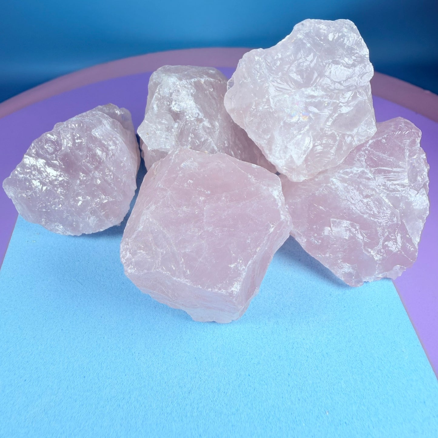 Rose Quartz Raw Medium Piece