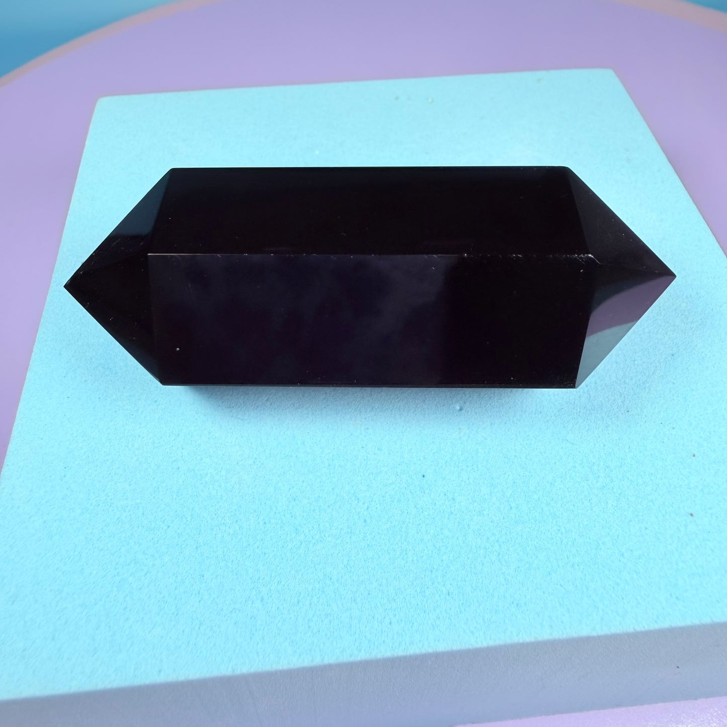 Obsidian Double Terminated Point