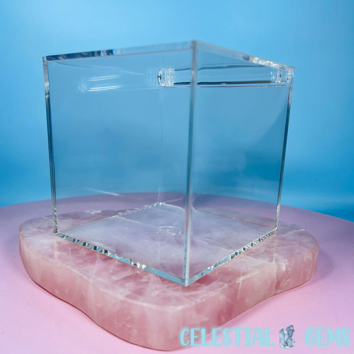 Plastic Crystal/Mineral/Specimen Large (A) Display Box 10x10x10cm (Empty)