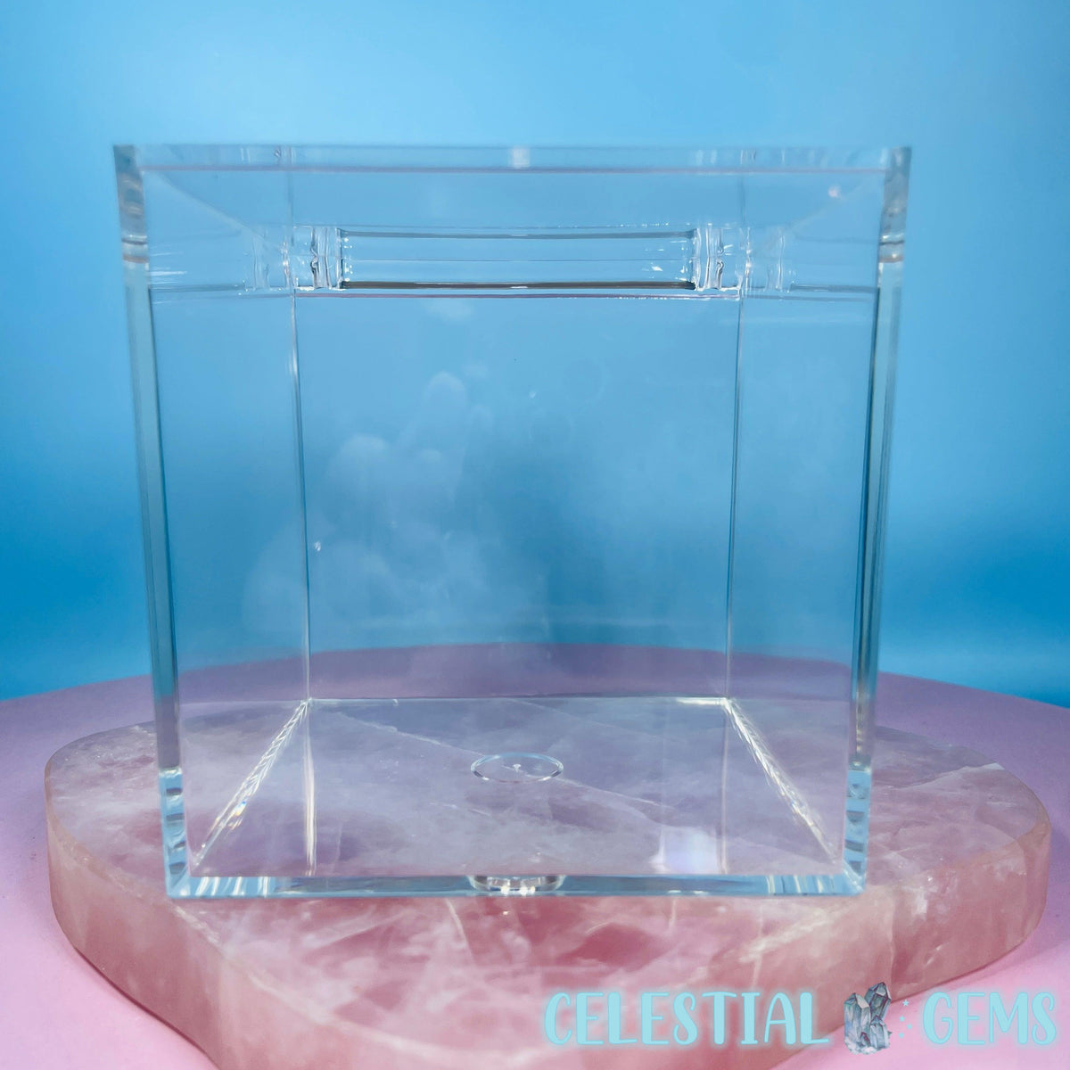 Plastic Crystal/Mineral/Specimen Large (A) Display Box 10x10x10cm (Empty)