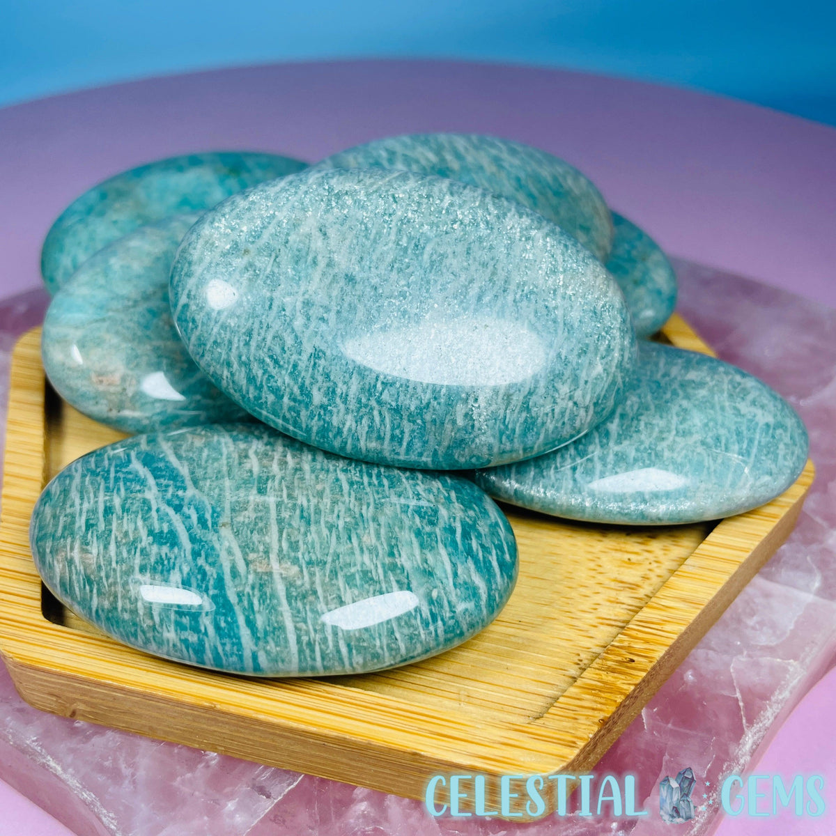Amazonite Palmstone