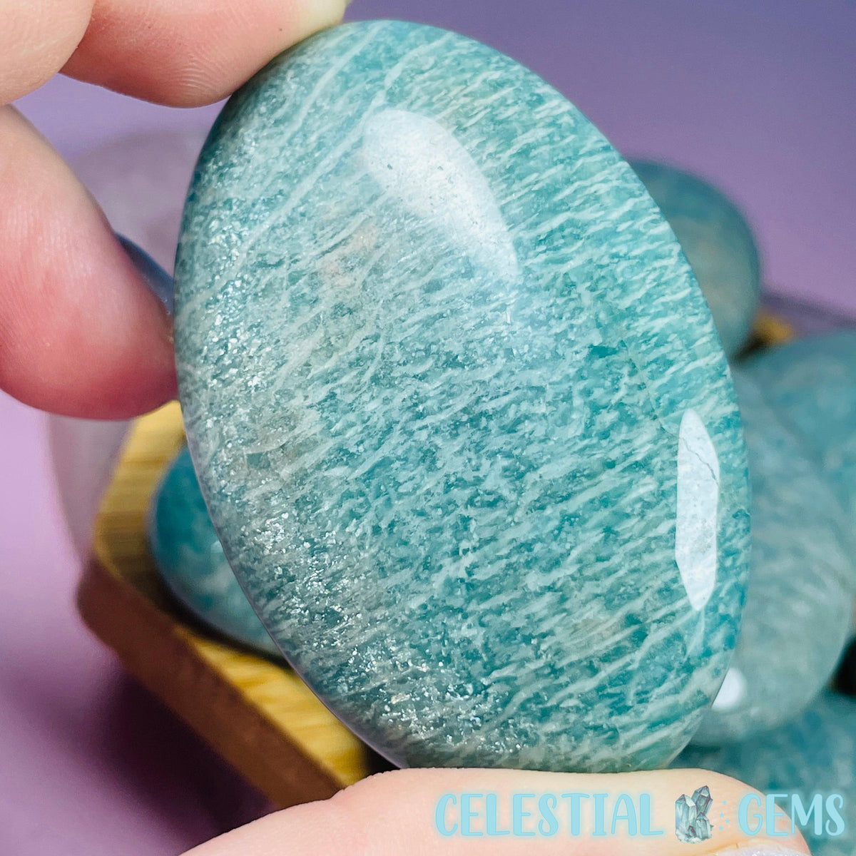Amazonite Palmstone