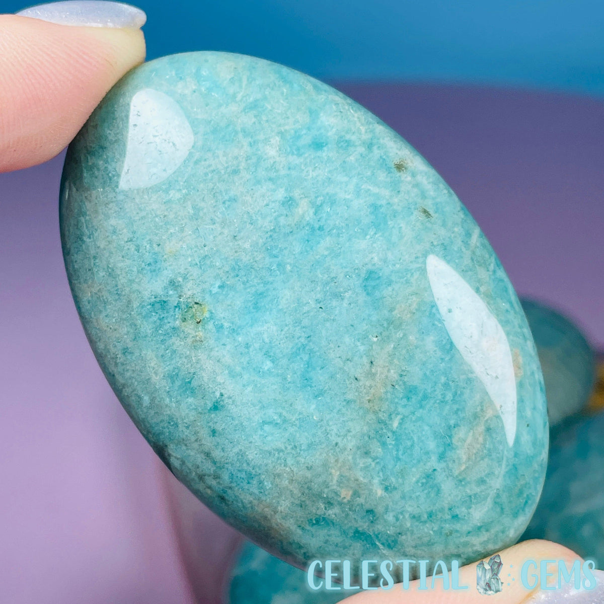 Amazonite Palmstone