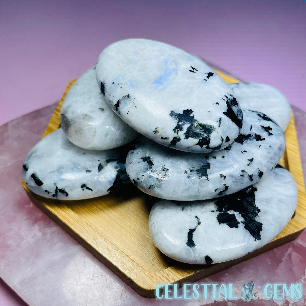Rainbow Moonstone Palmstone