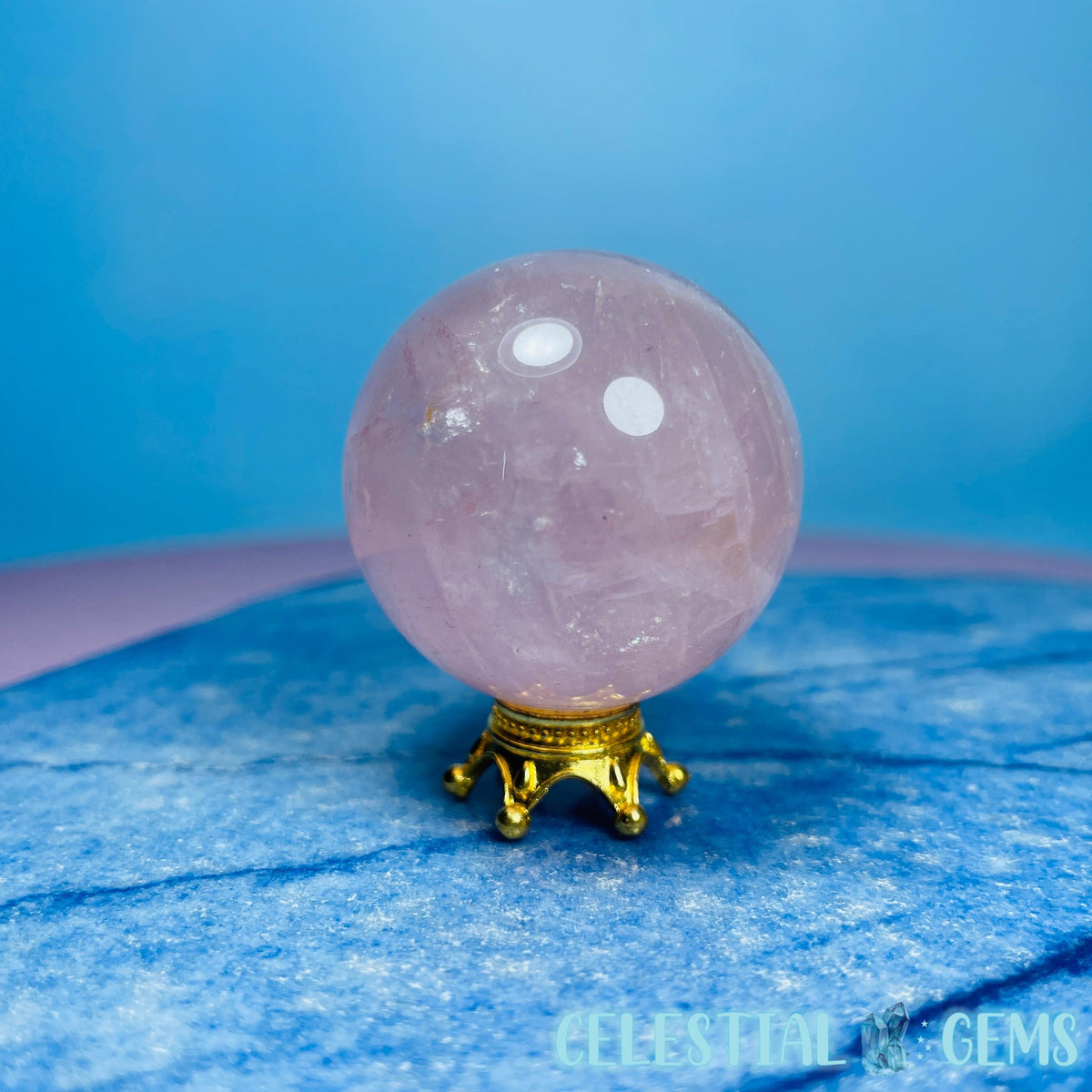 Rose Quartz Small Sphere