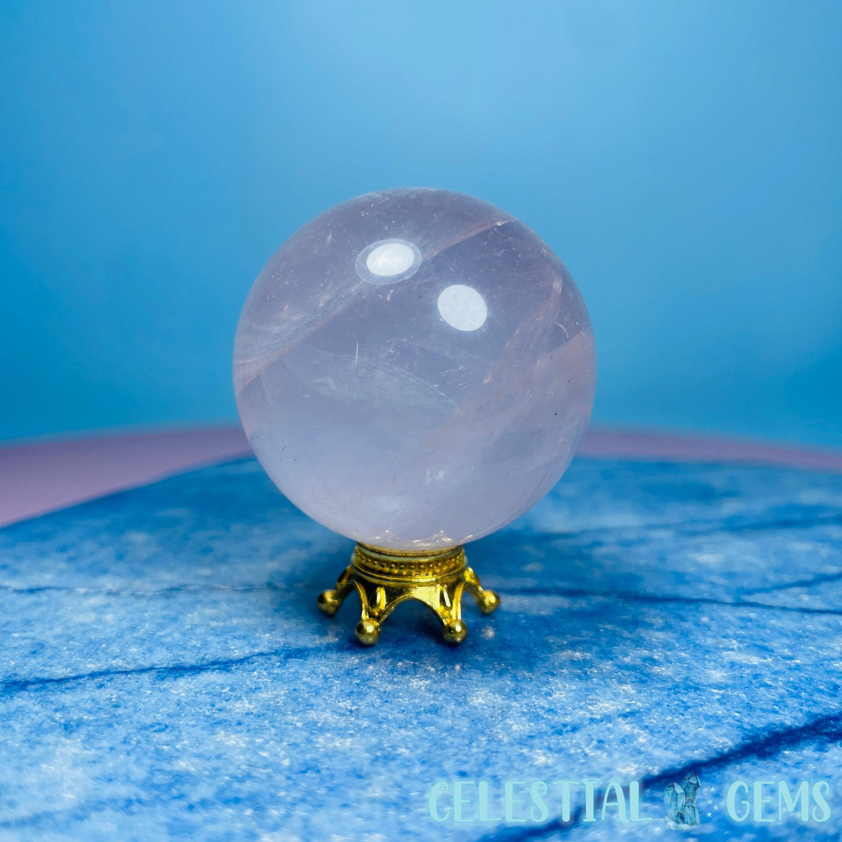 Rose Quartz Small Sphere
